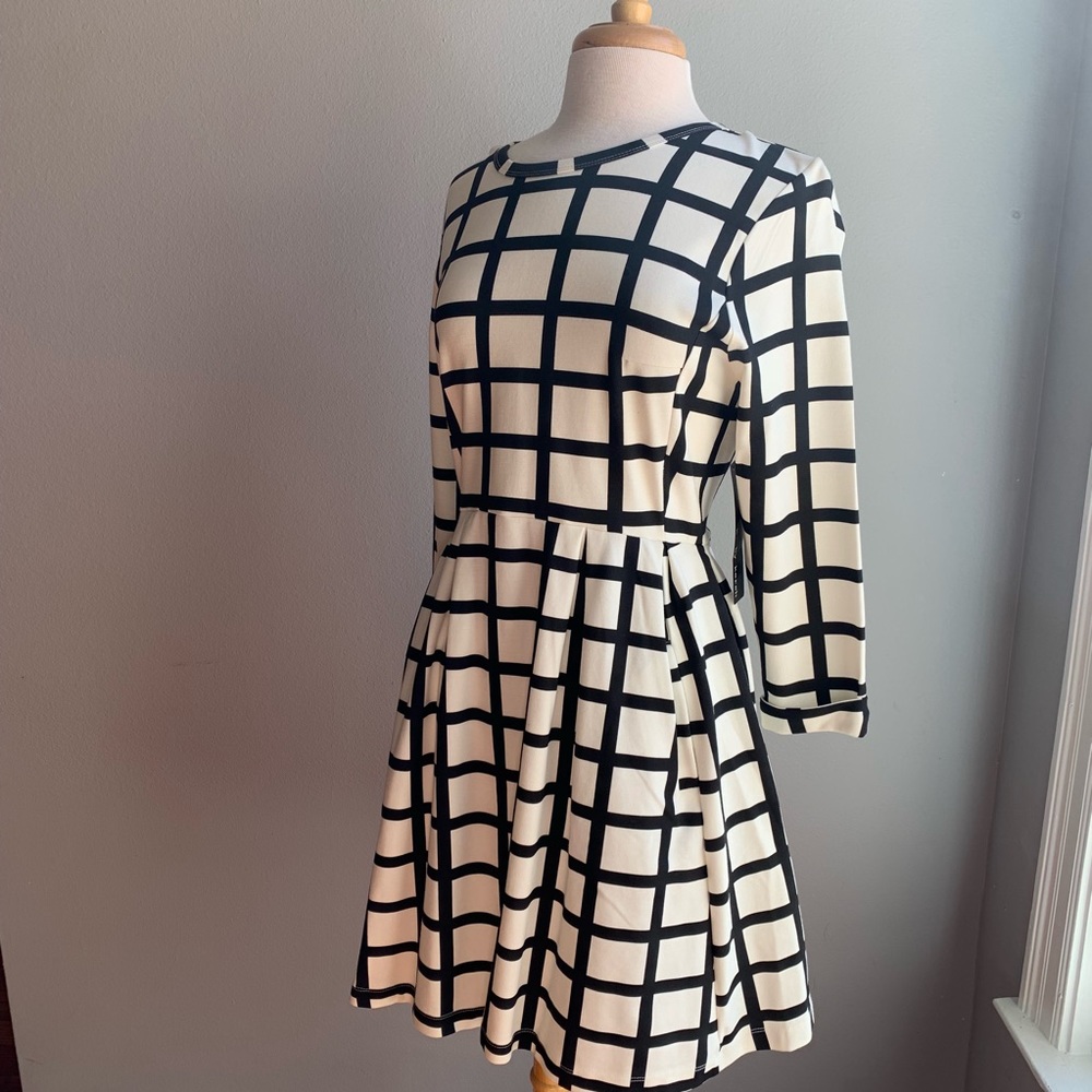Black and White Dress